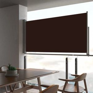 Zatahovací boční markýza 80x300 cm Dekorhome Hnědá obraz