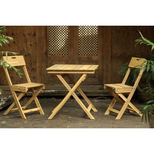 Zahradní bistro set 3 ks skládací FILAX Rojaplast obraz