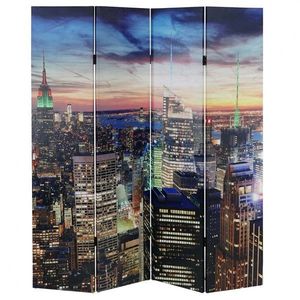 Designový LED paraván NEW YORK 160x180 cm (4-dílný) obraz