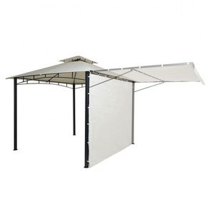 Pergola se stahovací střechou 2, 5x2, 5 m Béžová obraz