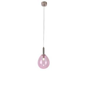 Závěsná lampa BALON LED 1x6W Candellux Růžová obraz