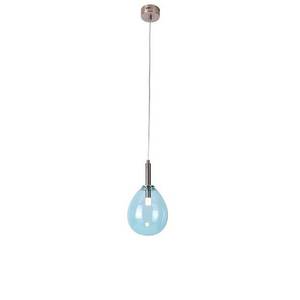 Závěsná lampa BALON LED 1x6W Candellux Modrá obraz