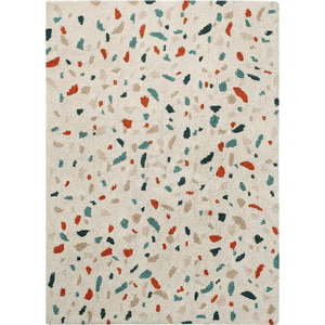 Krémový pratelný ručně tkaný bavlněný koberec 140x200 cm Terrazzo Marble – Lorena Canals obraz