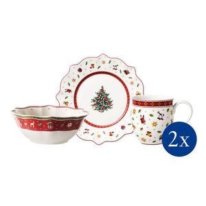 Vánoční snídaňový set pro 2 Toy's Delight, 6ks - Villeroy & Boch obraz