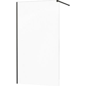 MEXEN/S KIOTO Sprchová zástěna WALK-IN 50x200 cm 8 mm, černá, transparent 800-050-101-70-00 obraz