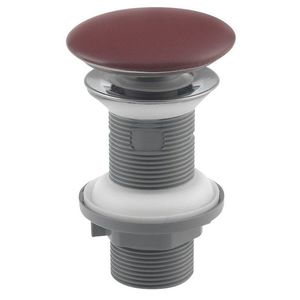 ISVEA Umyvadlová výpust 5/4“, click-clack, keramická zátka, 20-70, maroon red 38TP0169I obraz