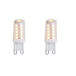 Set van 2 G9 3-staps dimbare LED lampen 3W 250 lm 2700K obraz