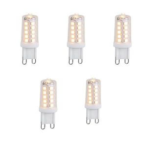 Set van 5 G9 3-staps dimbare LED lampen 3W 250 lm 2700K obraz