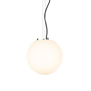 Moderní venkovní závěsná lampa bílá 25 cm IP44 - Nura obraz