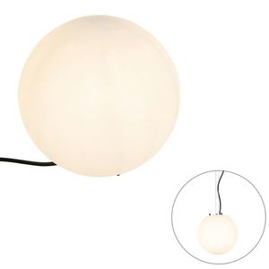 Moderní venkovní lampa bílá 25 cm IP65 - Nura obraz