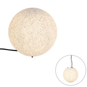 Moderní venkovní lampa šedá 25 cm IP65 - Nura obraz