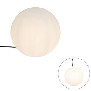 Moderní venkovní lampa bílá 35 cm IP44 - Nura obraz