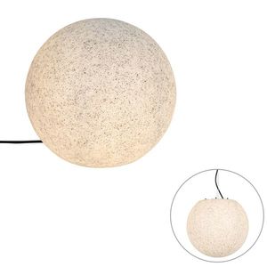 Moderní venkovní lampa šedá 35 cm IP44 - Nura obraz