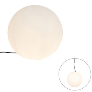 Moderní venkovní lampa bílá 45 cm IP44 - Nura obraz