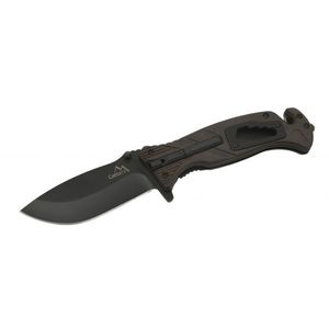 88294 Cattara Zavírací nůž BLACK BLADE s pojistkou, 21, 7 cm obraz