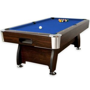 GamesPlanet® 1385 pool billiard kulečník s vybavením, 8 ft obraz