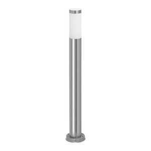 Rabalux Chromový zahradní sloupek Inox Torch pro LED žárovku E27 65cm 8264 obraz