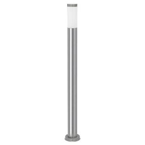 Rabalux Chromový zahradní sloupek Inox Torch pro LED žárovku E27 110cm 8265 obraz