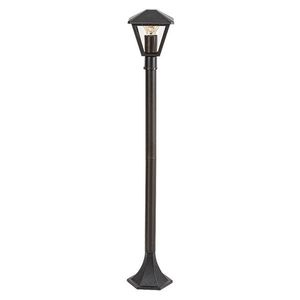 Rabalux Černá zahradní lampa Paravento pro LED žárovku E27 102cm 7150 obraz