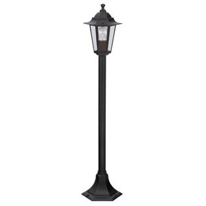 Rabalux Černá zahradní lampa Velence pro LED žárovku E27 105cm 8210 obraz