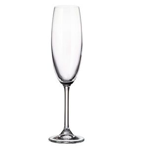 Crystal Bohemia Sklenice na sekt COLIBRI 220 ml, 6 ks obraz