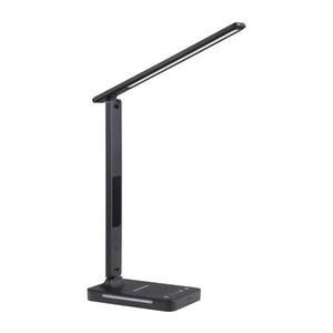 LED Stm. lampa s bezdr. nab. QI, displejem a USB portem LED/7W/230V 3000-6000K obraz