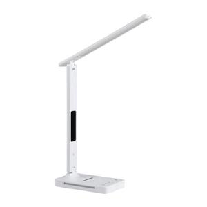 LED Stm. lampa s bezdr. nab. QI, displejem a USB portem LED/7W/230V 3000-6000K obraz