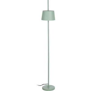 Stojací lampa v mentolové barvě s kovovým stínidlem (výška 150 cm) – Ixia obraz