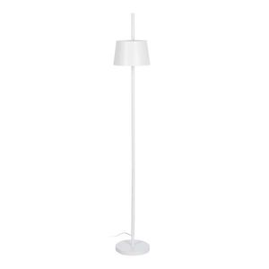 Bílá stojací lampa s kovovým stínidlem (výška 150 cm) – Ixia obraz