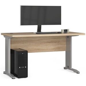 Ak furniture Volně stojící počítačový stůl BM-135 dub sonoma obraz