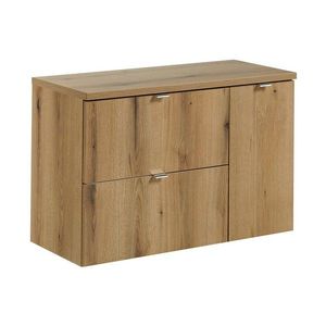 Comad Závěsná skříňka pod umyvadlo Nova Oak 90 cm dub coast evoke obraz