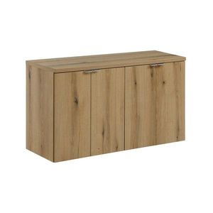 Comad Závěsná skříňka pod umyvadlo Nova Oak s deskou 100 cm dub evoke obraz