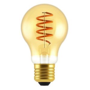 Rabalux Dekorativní LED filament žárovka s točeným vláknem, jantarová, E27, A60, 4W, 250lm, 2000K, 20000h. obraz