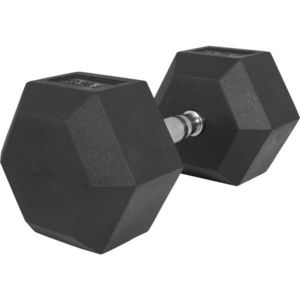 Gorilla Sports Hexagon jednoruční činka pogumovaná, 32, 5 kg 76736 obraz