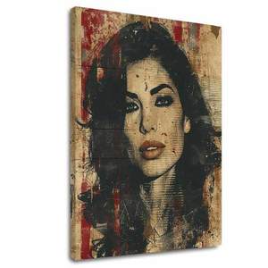 Obrázek AMY WINEHOUSE - Hluboký pohled na duši | 100% originální akrylová barva obraz