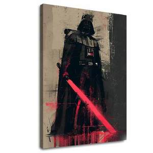 Obrázek DARTH VADER - Temná síla na plátně | 100% originální akrylová barva obraz