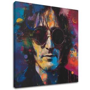 Obrázek JOHN LENNON - Barevné nápady | 100% originální akrylová barva obraz