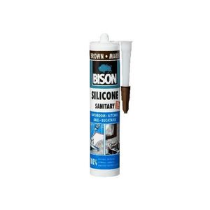 BISON SILICONE SANITARY HNĚDÝ 280 ml obraz