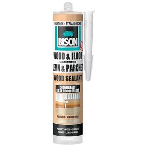 BISON WOOD SEALANT LIGHT OAK (světlý dub) 300 ml obraz