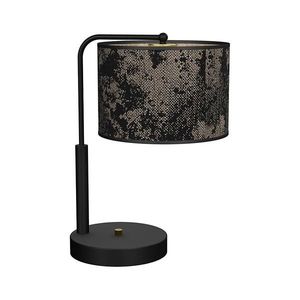 Stolní lampa SATINO 1xE27/60W/230V černá/zlatá obraz