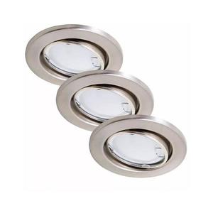 Briloner Briloner 7221-032 - SADA 3x LED Koupelnové svítidlo 1xGU10/3W/230V matný chrom obraz