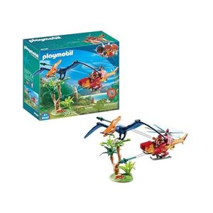 Playmobil 9430 Vrtulník s Pterodactylem obraz