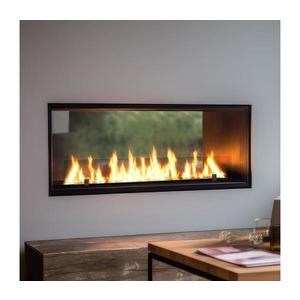 InFire InFire - Vestavěný BIO krb 48, 5x123, 5 cm 6kW černá obraz