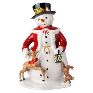 Villeroy & Boch Porcelánová vánoční dekorace Christmas Toys, Sněhulák, 36 cm 14-8602-6545 obraz