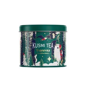 Kusmi Tea Sypaný černý vánoční čaj Tsarevna Bio, kovová dóza, 120 g 21286A1070 obraz