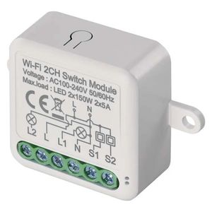 EMOS GoSmart WiFi modul spínací 2-kanálový H5106 obraz