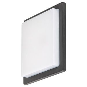 Rabalux Antracitové fasádní LED svítidlo Ontario 8W IP65 7204 obraz