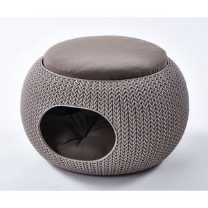 Curver Pelech pro kočky Knit Pet Home, cappuccino obraz