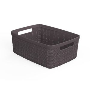 Curver Úložný box Jute S, 5 L, šedý obraz