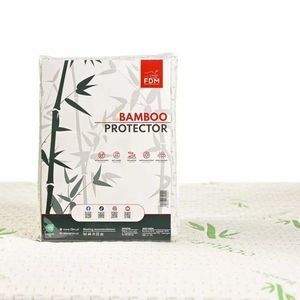 FDM Chránič matrace BAMBOO bílý, velikost 140x200 obraz